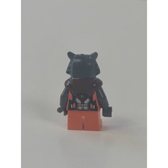 Lego Marvel Rocket Racoon Minifigure Orange Jumpsuit Guardians Of The Galaxy - Picture 3 of 5